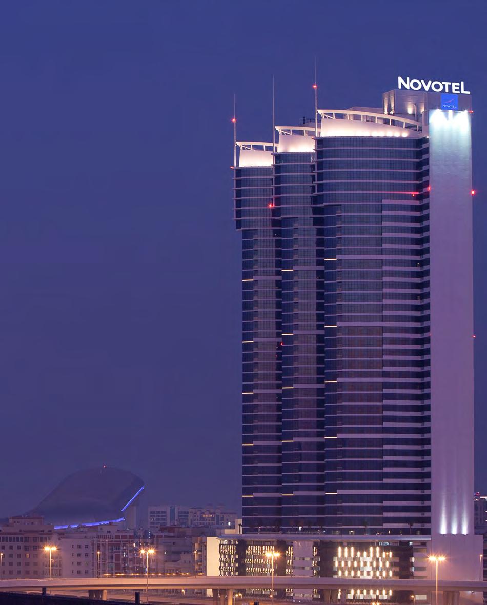 Novotel Al Barsha Putting premium on convenience and accessibility, Novotel Al Barsha is one of Dubai s finest four-star city hotels.