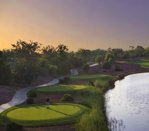 Set across 1,119 hectares of lush green landscape, Jumeirah Golf Estates, is home to two of the world s finest golf courses: the Earth course inspired by the great parklands of Europe and North