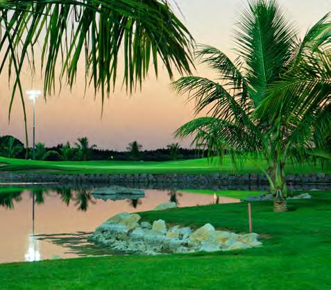 Described as a pleasure to play but a challenge to par, the Sharjah Golf Course features between five and seven different tees on every hole, vast water features,