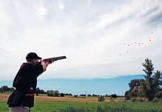 So do not be surprised if someone tells you that an expert shot has succeeded in breaking twelve clay pigeons thrown up by hand before they hit the ground and without any outside assistance.