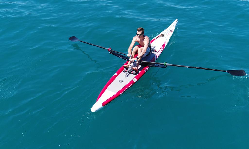 2018 INFLATABLE ROWING REVOLUTION ROWonAIR lets you row on inflatable SUP boards, kayaks and skiffs as well as on your own inflatable or hard shell Stand-Up board, kayak, canoe, Canadian canoe, or