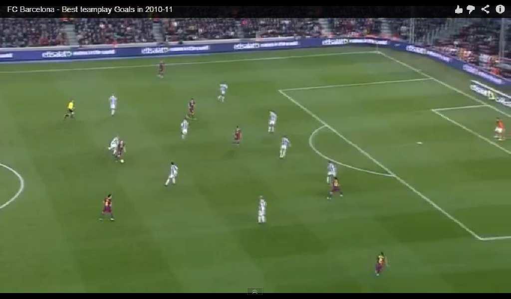 Direct Play In the picture below the FB is Jordi Alba.