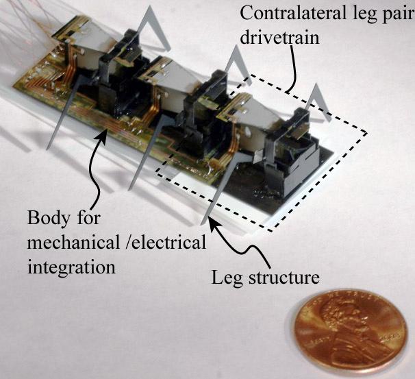 Biologically-Inspired Locomotion of a 2g Hexapod Robot Andrew T. Baisch, Student Member, IEEE, Pratheev S. Sreetharan, and Robert J.