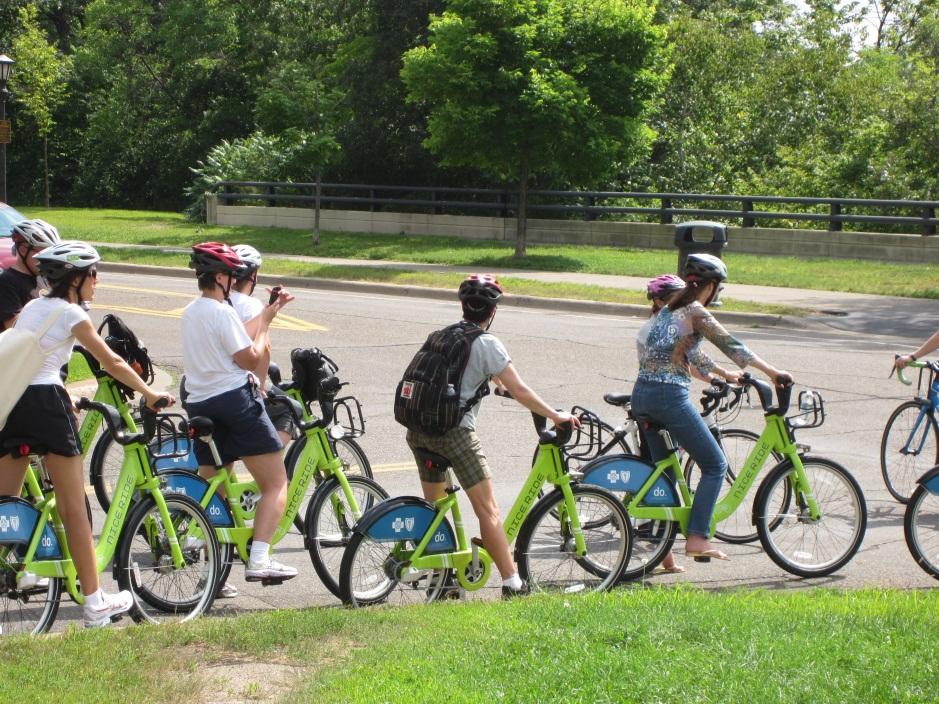 Benefits of Bike Sharing Increase acceptance of bikes as transportation Create a positive