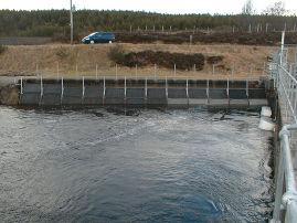 These three actions were let as one contract. Work began in April 2005 and finished in September 2006 with completion of installation of the fish pass at Mortlach.