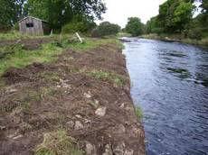Sections of river bank were repaired on the Bladnoch at Torhousekie, Water of Malzie at Malzie Bridge and at Thomas s Dam on the Tarf Water.