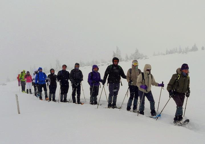 SNOWSHOEING & SKIING LODGE PARTY Period: ex 3 hours Number of persons: Groups up to 12 persons Price: from 430,-- incl. Rental equipment Price incl.