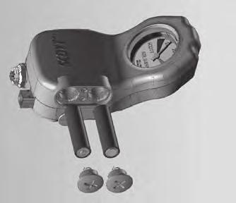 Using a Phillips driver, remove both battery caps holding. See FIGURE 5. REMOVE both CAPS "+" END out " " END out Figure 5 Figure 6 3.