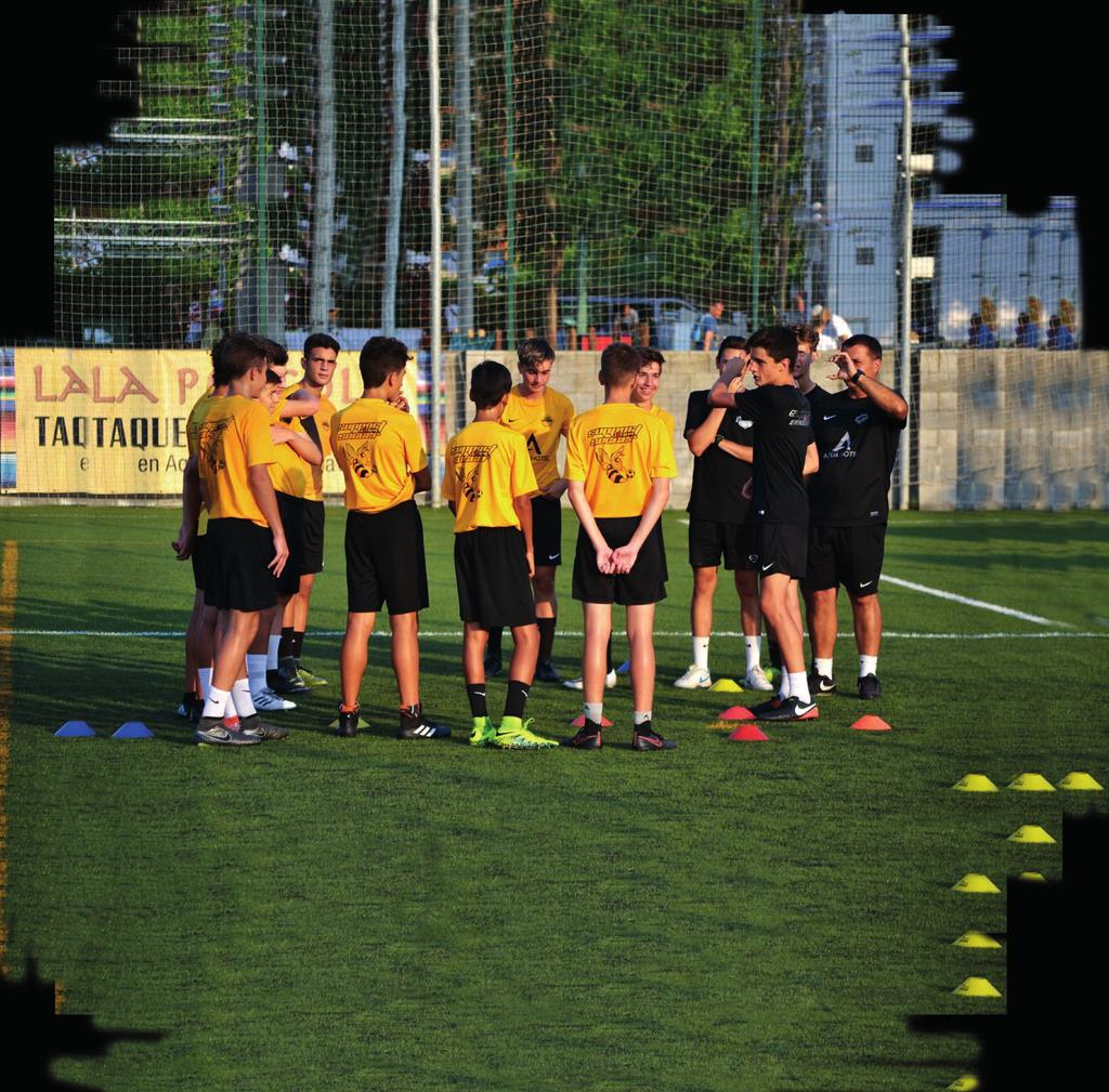 AQUA HOTEL - ACADEMY To complete our 360 degrees offer, Support Soccer has created its own Football Academy, where we develop our methodology and improve our management methods.