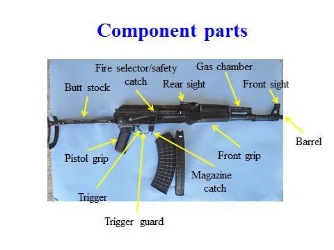 Slide 8 Instructors note: At this point the instructor should relate the details on the slide to those on the weapon used by the FPU