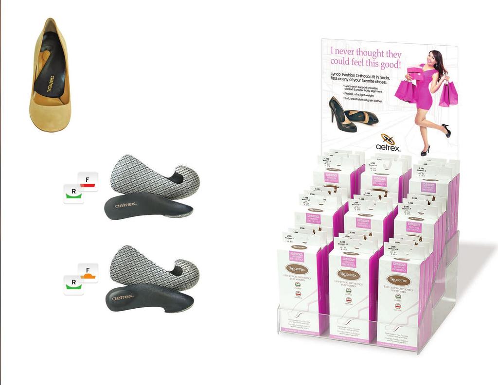 Lynco Women s L100 Fashion Orthotics help provide much needed comfort and support for your favorite fashion footwear.