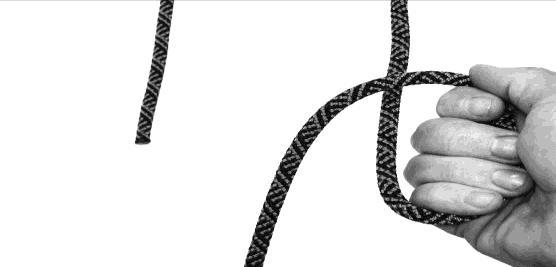 (5) BOWLINE. (a) Purpose: To anchor the end of a rope.