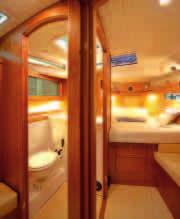 4-berth variants In our ever-popular 4-berth versions, a spacious owners cabin is provided beneath the raised seating area.