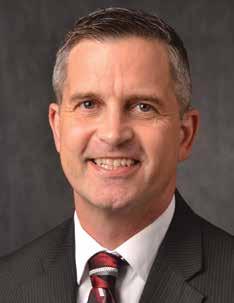 Director of Fellowship of Christian Athletes and Sports Ambassadors International Sports Ministry Tom Goehle is in his second season with the Nebraska women's basketball program in 2017-18, and his