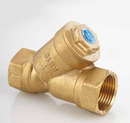 Valve range 1802 Y-Pattern Strainer - PN16 - (Brass) Material specification 1802-1/2" - 4" No Component Material Specification 1 O-ring EPDM EN 2430:1995 2 Blanking Plug* DZR Brass EN 12164 CW602N 3