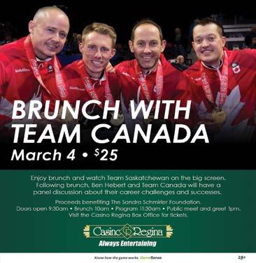8 Saturday, March 3, 2018 Tankard Times curling.ca/2018brier Stop the curling bashing!