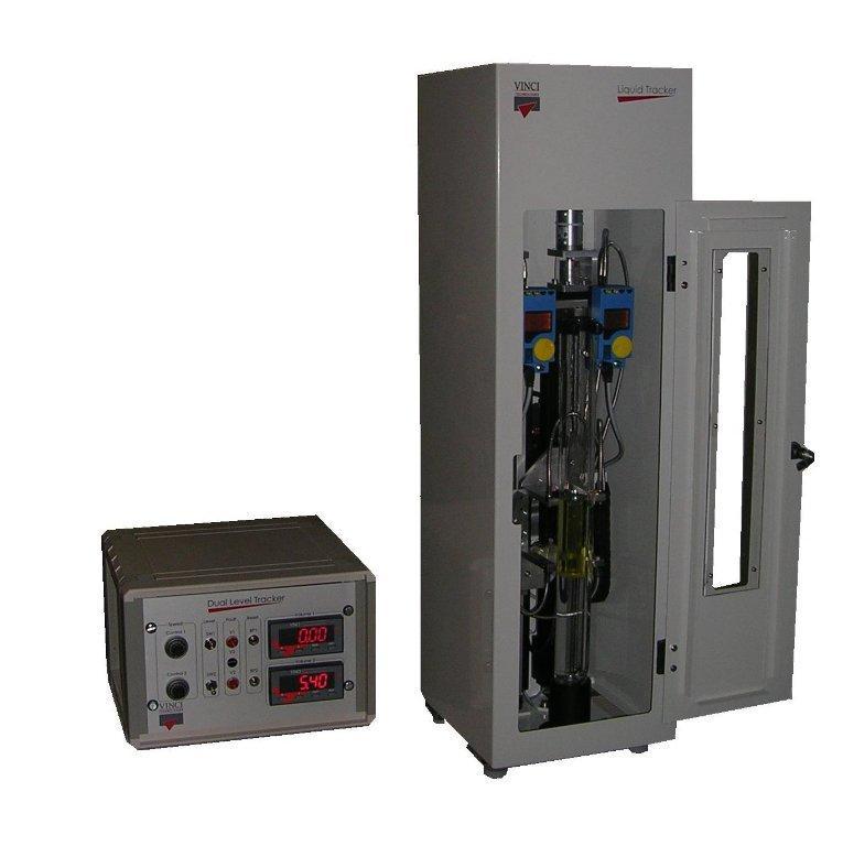 DUAL LEVEL TRACKER (DLT SERIES) Designed to measure the volumes of the two liquid phases produced during a process at ambient conditions.