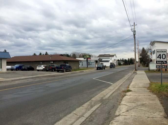 Transportation and Road Safety located along King Street extend from Notre Dame Street to the St.-Charles Roadways in the Municipality of St.