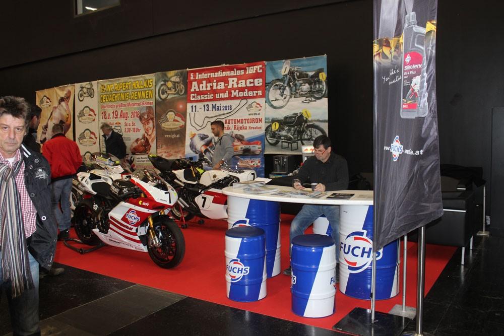 Austria Strong presence of FUCHS AUSTRIA at Biker s World 2017 From 2 to 3 December the Messezentrum of Salzburg, one of the most important exhibitions dedicated to motorbikes, welcomed around 10,000