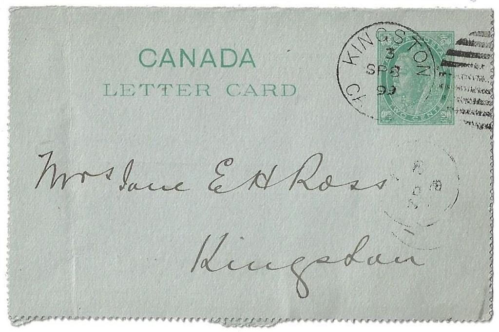 Item 272-10 Kingston letter carrier -