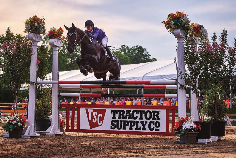 The Tractor Supply Company $50,000 MUSIC COUNTRY GRAND PRIX A premier equestrian show jumping competition