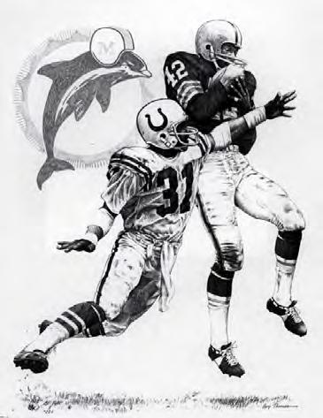 Jim Parker Guard-Tackle Baltimore Colts 1954-56 Paul Warfield Receiver Miami Dolphins, Cleveland Browns 1961-63 Bill Willis Middle Guard Cleveland Browns 1942-44 Photos courtesy of
