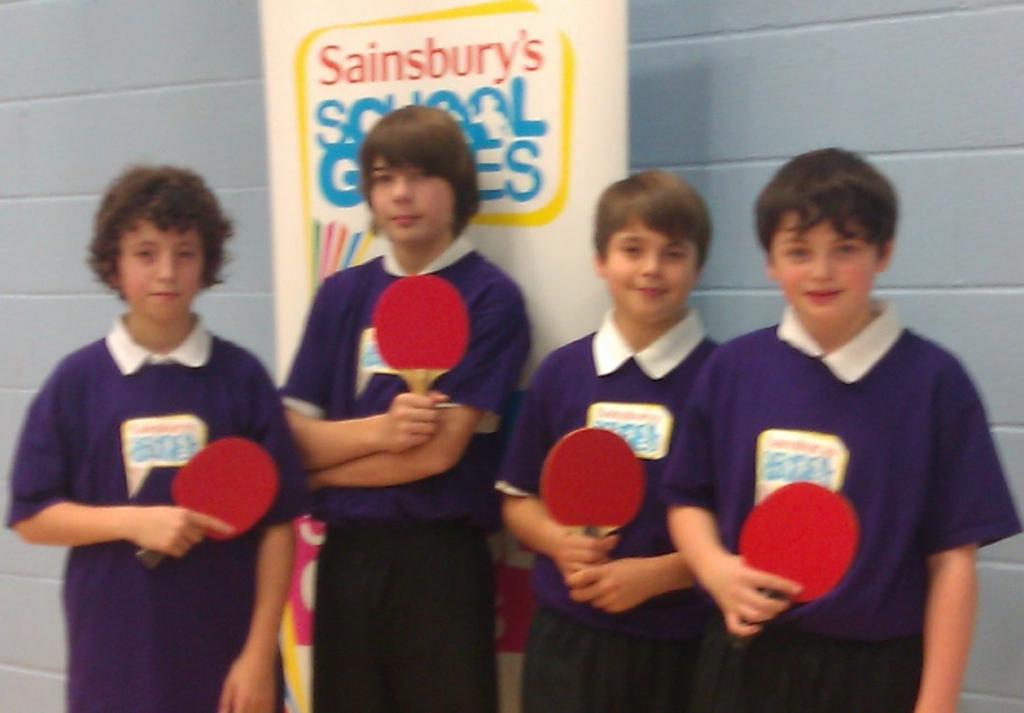 Under 13 Boys Table Tennis - Individual Player Well done to Ben Smith in year 7 who came third in his first individual tournament.