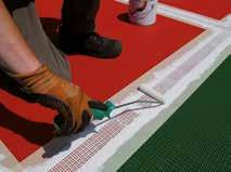 There s no need of adhesives or ground fixing, remains perfectly fixed to the ground thanks to its weight.