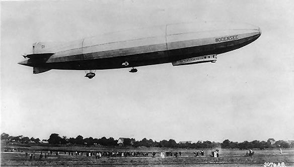 The construction of the LZ120 Bodensee 1:50 semiscale By the Windreiter Team Introduction: The LZ120 Bodensee was the first airship of the Zeppelin Reederei after World War I.