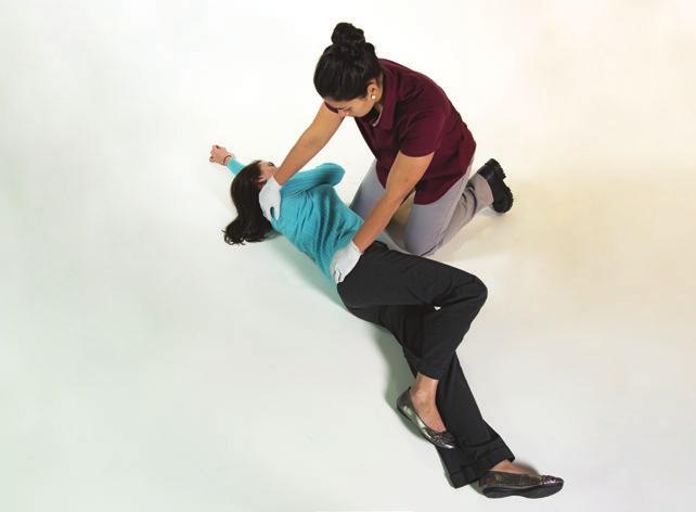 Recovery Position Prepare Place arm nearest you up alongside head.