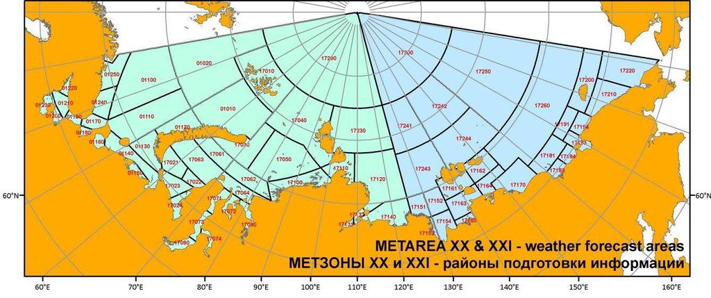 Daily hydrometeorological information METAREA XX SECURITY WEATHER BULLETIN FOR METAREA XX ISSUED BY THE ARCTIC AND ANTARCTIC RESEARCH INSTITUTE ST PETERSBURG ON THE 18