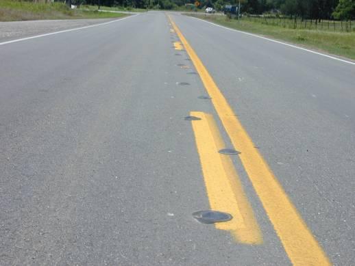 Raised rumble strips can be applied to any roadway; however, typically they are restricted to warmer climates,