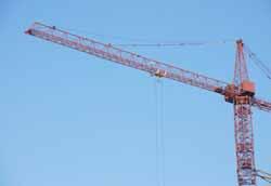 The most basic type of mobile crane consists of a truss or boom mounted on a mobile platform.