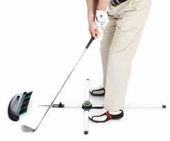 downswing and through swing which will result in straight shots or