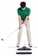 swing slowly down and through the Swing Arms until your club is