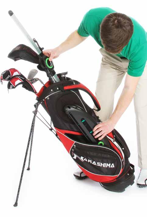 Storage Storage Once assembled your Golf Improvement System splits easily into four