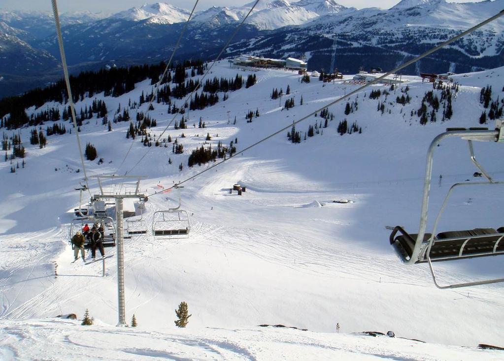 out of Whistler Village, upgraded the Peak Chair to a detachable lift, expanded and renovated the mountain top restaurant, completely redeveloped the Creekside base, provided lift service to Piccolo