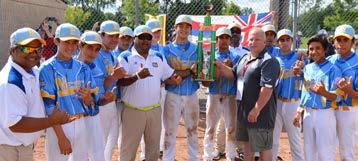 participate in up to two divisions of play for which they are age eligible Senior League Baseball SENIOR LEAGUE BASEBALL AGES: 13-16 Base Path Length: 90 Pitching Distance: 60 6 Maximum Bat Diameter: