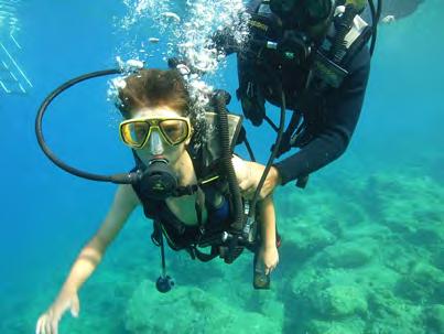 Diving Courses PADI Diving Course Your first time? You can have your first glimpse of a whole new underwater world of fish and coral landscape with the Discover Scuba Dive.