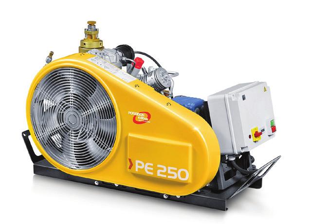 18 MOBILE COMPRESSORS POSEIDON EDITION BAUER KOMPRESSOREN PE-TE MOBILE COMPRESSOR SYSTEMS WITH OPTIMISED FEATURES FOR USE IN VEHICLES AND SHIPPING The PE-TE Series was developed for high charging