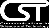 Communications in Science and Technology 2(2) (2017) 42-46 COMMUNICATIONS IN SCIENCE AND TECHNOLOGY Homepage: cst.kipmi.or.