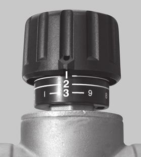 (see Determination of Valve Setting section for further details). Example: To set the valve at 1.