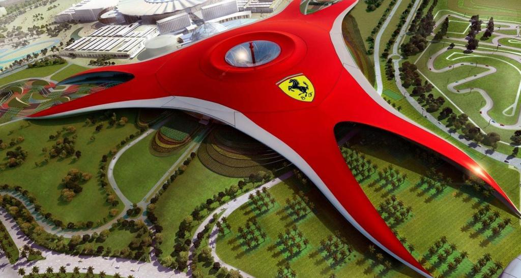 ATTRACTIONS IN ABU DHABI FERRARI WORLD This branded theme park brings the thrill of Formula One racing to Abu Dhabi and is one of the city s top things to do for thrill seekers and families alike.