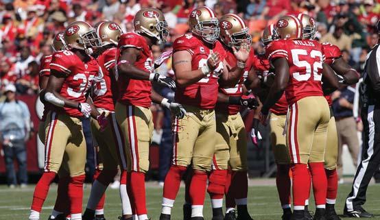 San Francisco 359 8.24 The result was positive as the unit ranked 2nd in the NFL and 1st in the NFC in the percentage (23.9) of first downs converted by opponents on 2nd down.
