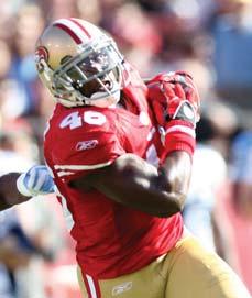 DELANIE WALKER (deh-lay-nee) TIGHT END 6-0, 242 Central Missouri 5th Year Born 8/12/84 Pomona, CA Pomona HS, Pomona, CA Acquired D-6A in 06 46 Delanie Walker provides the 49ers with an explosive