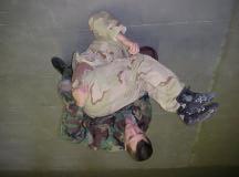 He will then rotate the knee of that foot to the enemy s ear, at the same time,