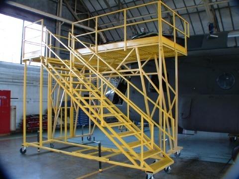 9 AERIAL WORK PLATFORMS Work Stand APPLICABLE EQUIPMENT: 1. Vehicle mounted Rotating and Elevating Aerial Devices -ANSI A92.2 (Figure 1) 2.