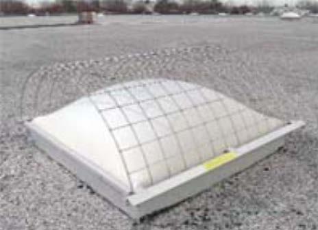 If needed, specify permanent roof anchors to provide convenient tie-off points for work near the edge of the roof.