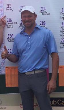 Peter s 74-75-149 total bested Marcus Drange by two shots to win at the annual Billings championship for the second consecutive year.