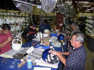 Reconditioning and Recertification of Football Equipment Reconditioning The